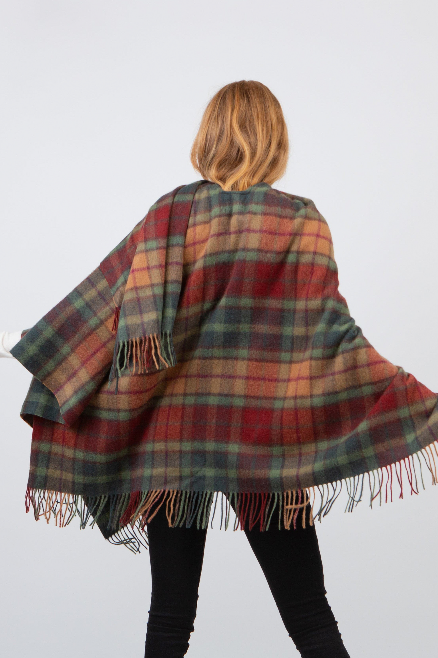 Heritage Tartan Lambswool Wrap - Autumn Buchanan