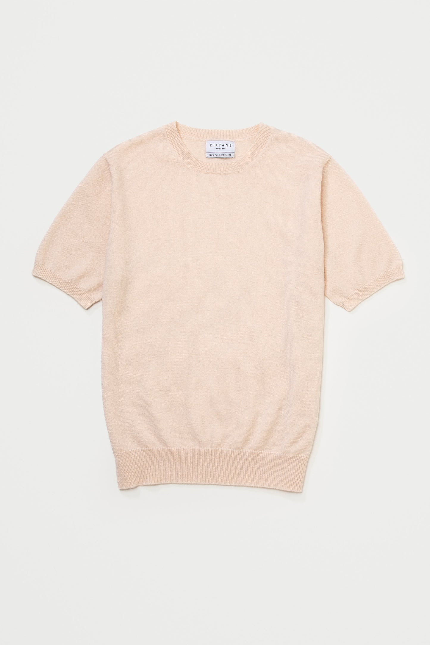 Edinburgh Cashmere T-Shirt - Cream