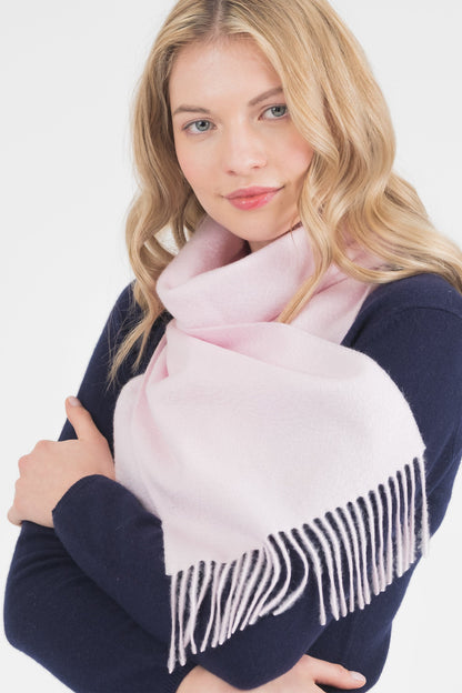 Solid Cashmere Scarf - Pale Lilac