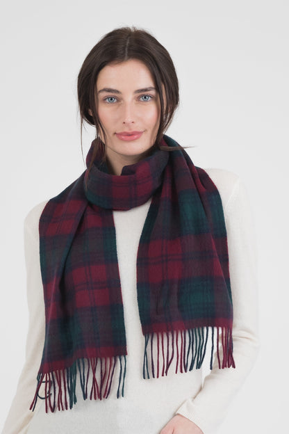 Heritage Tartan Cashmere Scarf - Lindsay