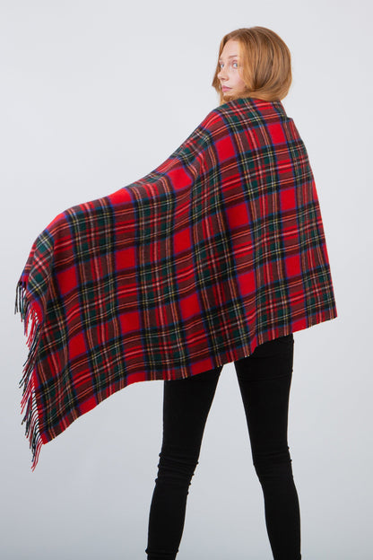 Heritage Tartan Cashmere Stole - Official Royal Stewart