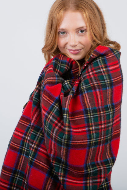 Heritage Tartan Cashmere Stole - Official Royal Stewart