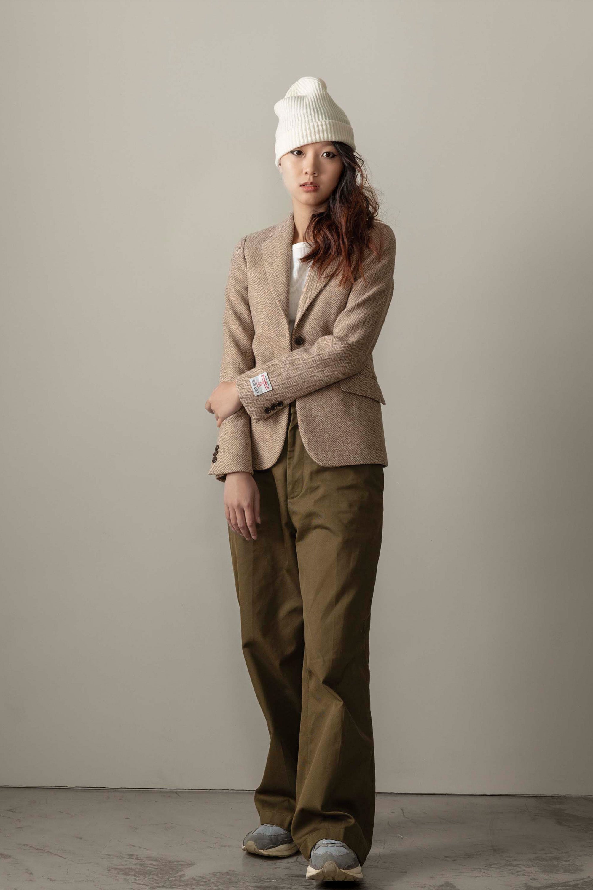 Light beige blazer womens best sale