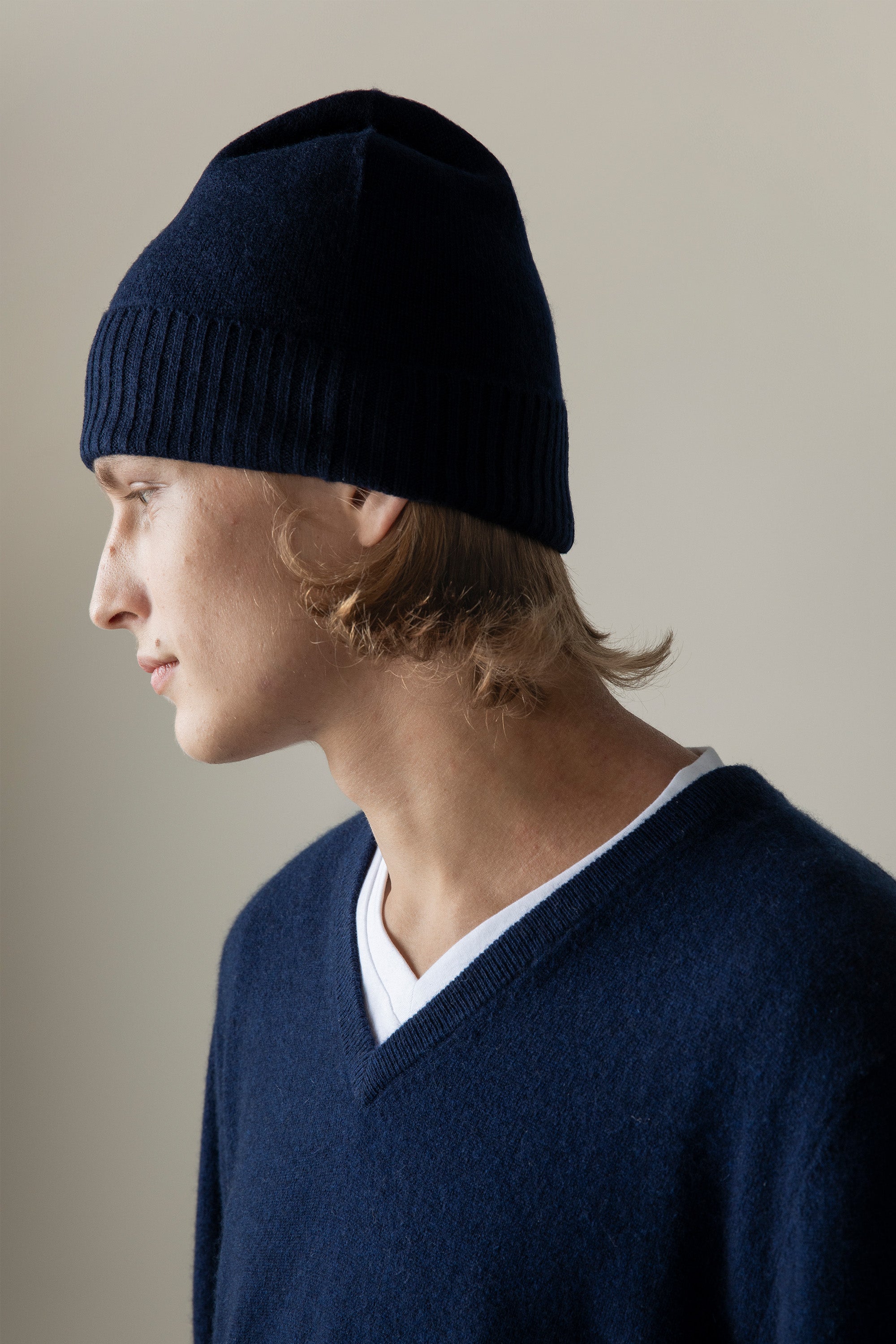 Plain navy cap online