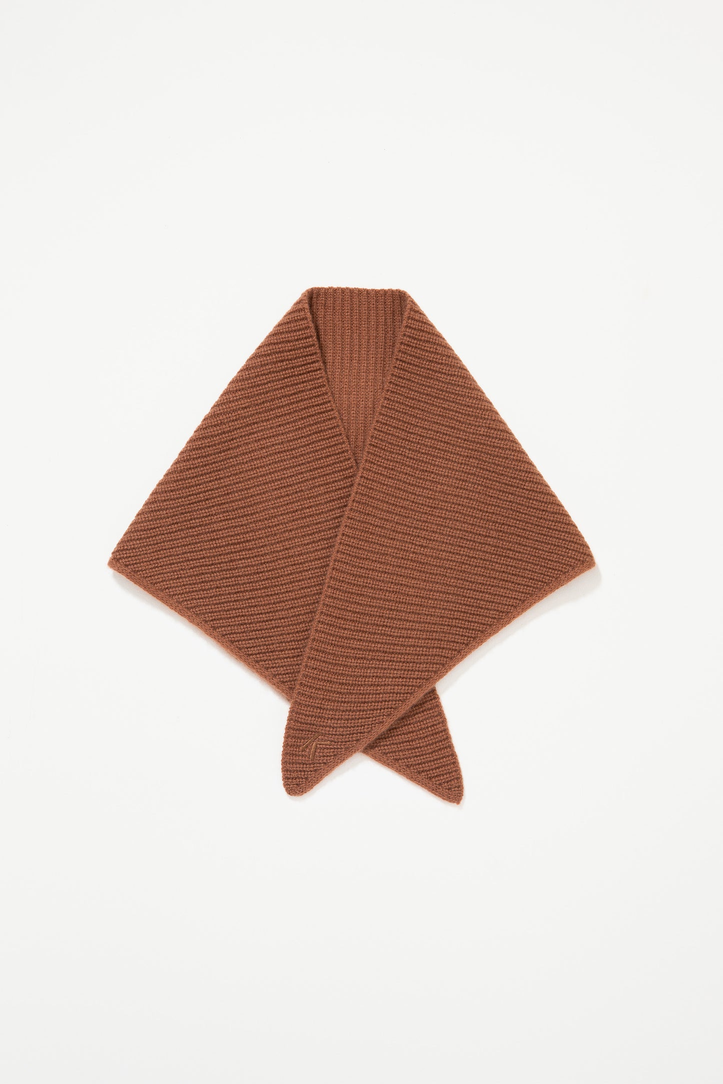 Caramel Cashmere Knitted Tie