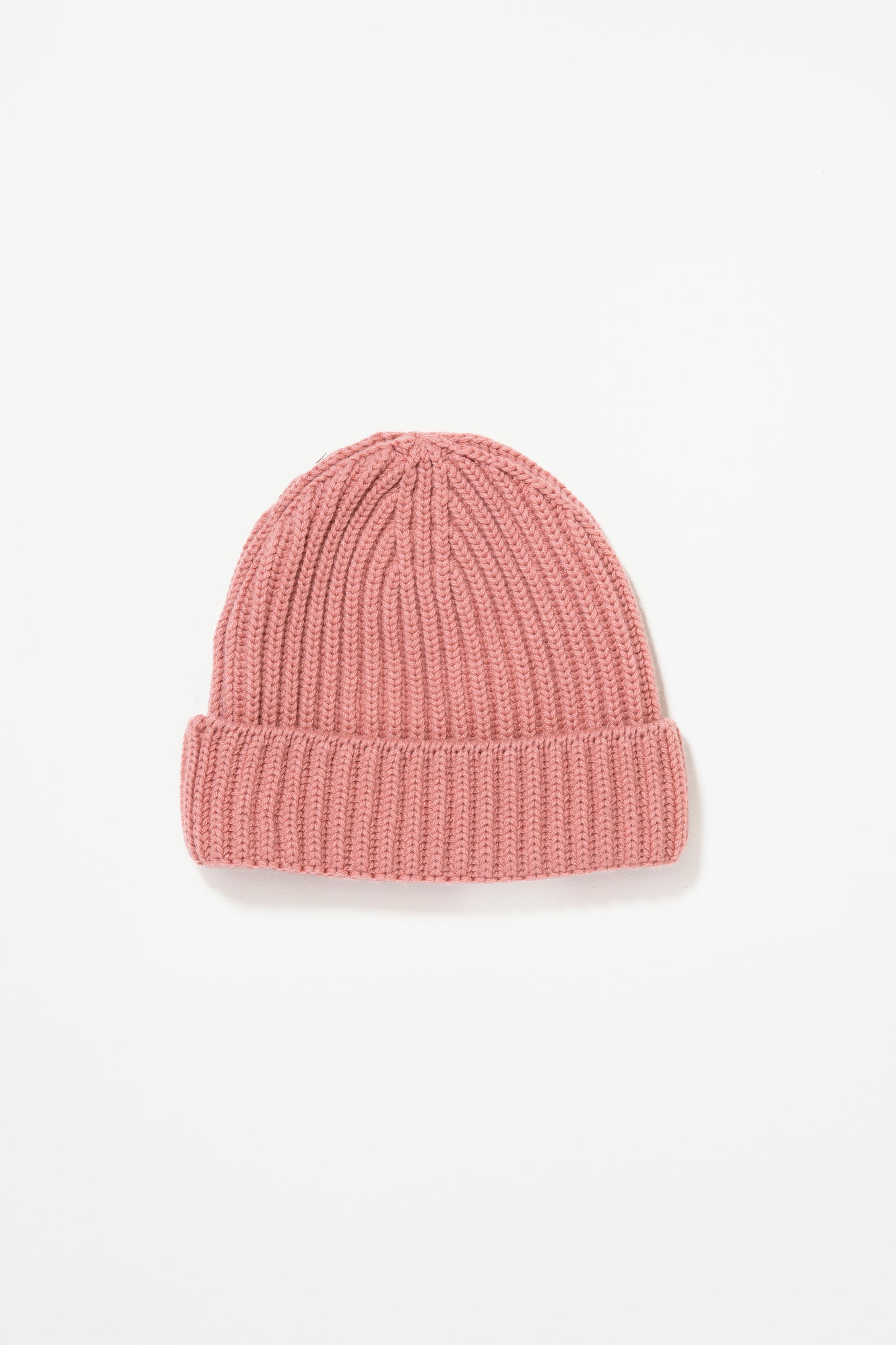 Unisex Made in Scotland Cashmere Beanie - Dusky Pink