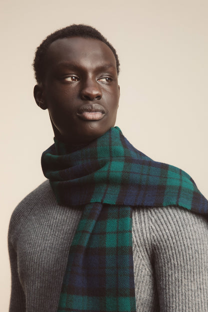 Made in Scotland Lambswool Scarf - Blackwatch