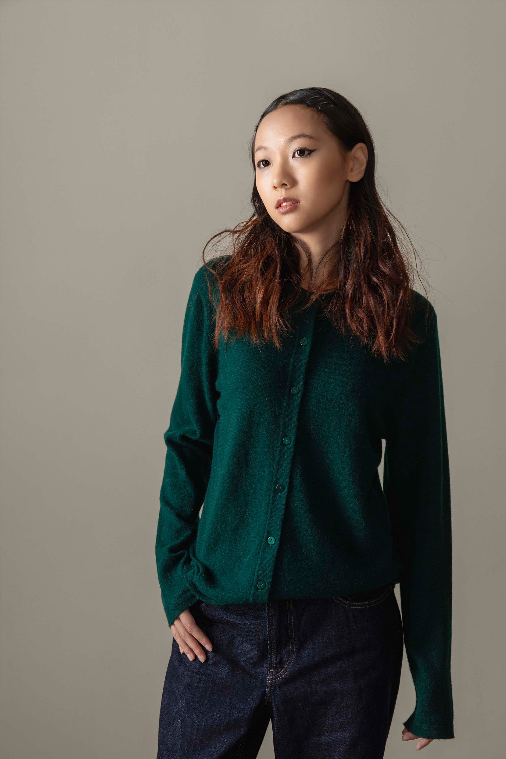 Forest green sweater best sale