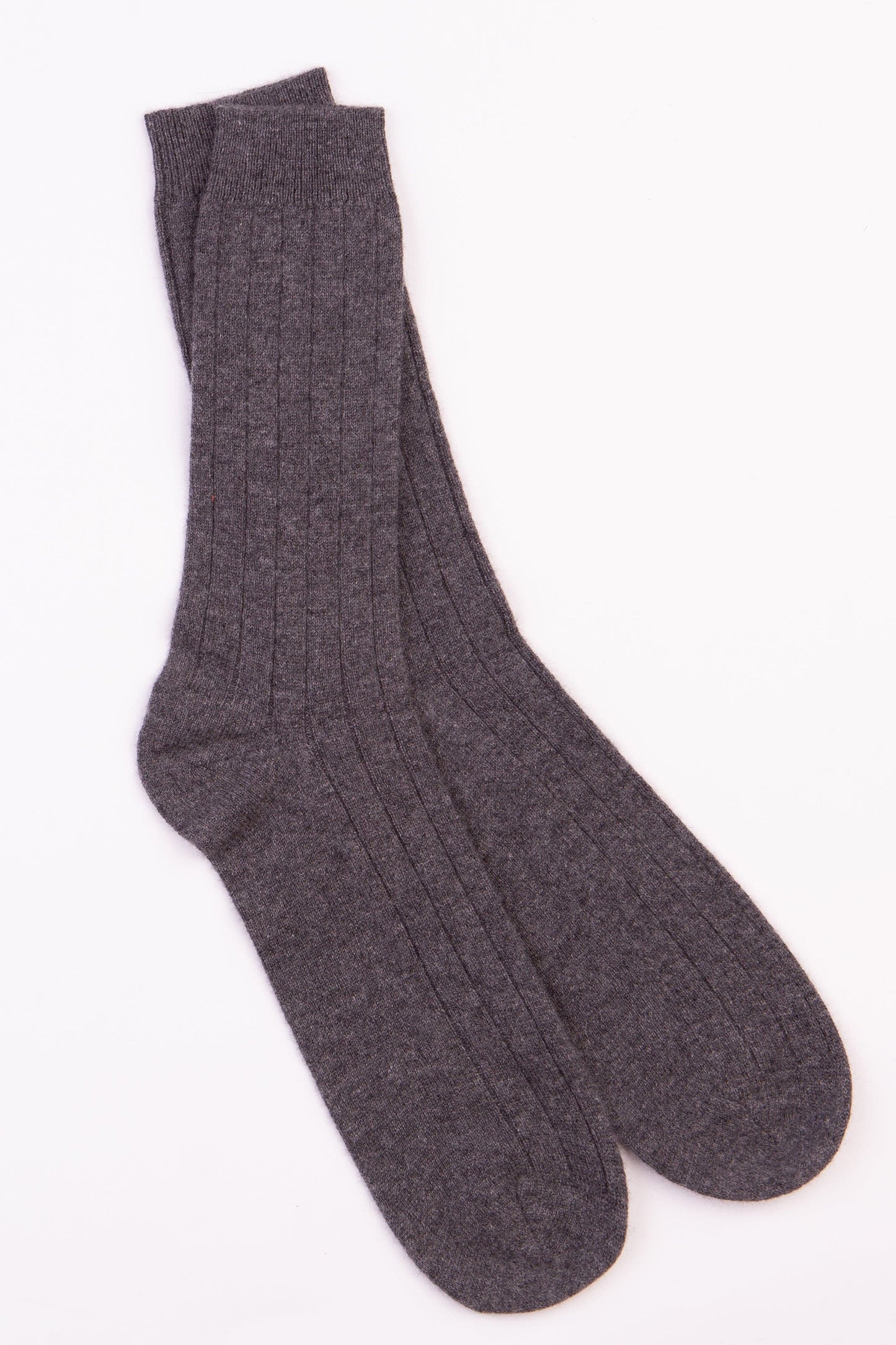 Men's Cashmere Socks - Uniform Grey