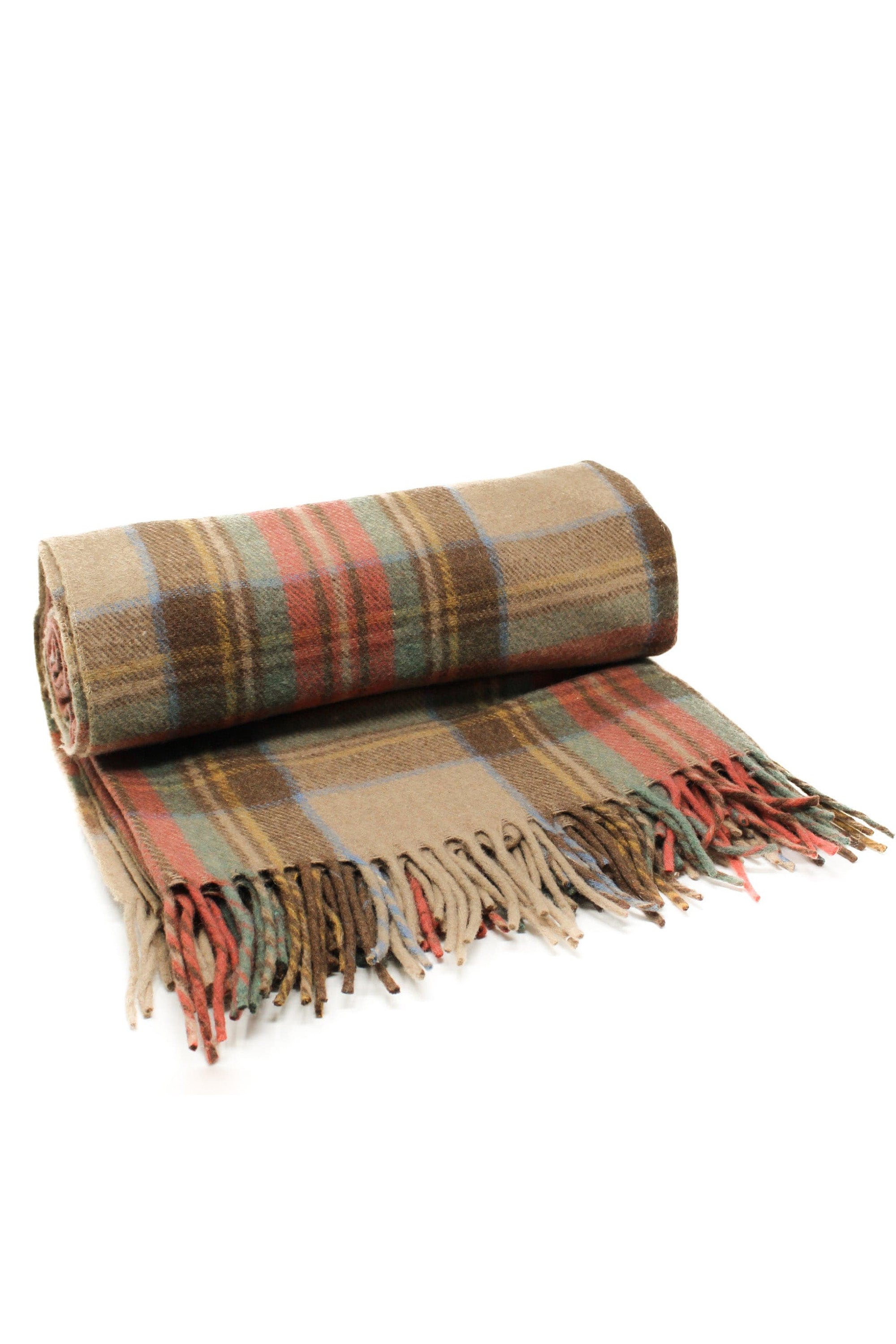 Thick discount tartan blanket