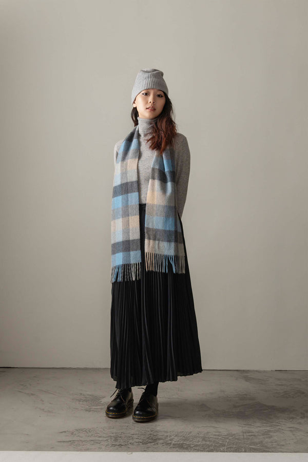 Scottish Cashmere Scarf in Fresco