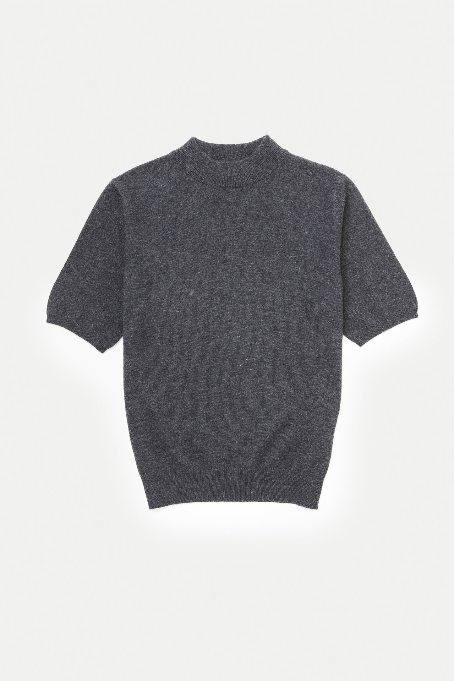 Trinity Cashmere T-Shirt - Charcoal