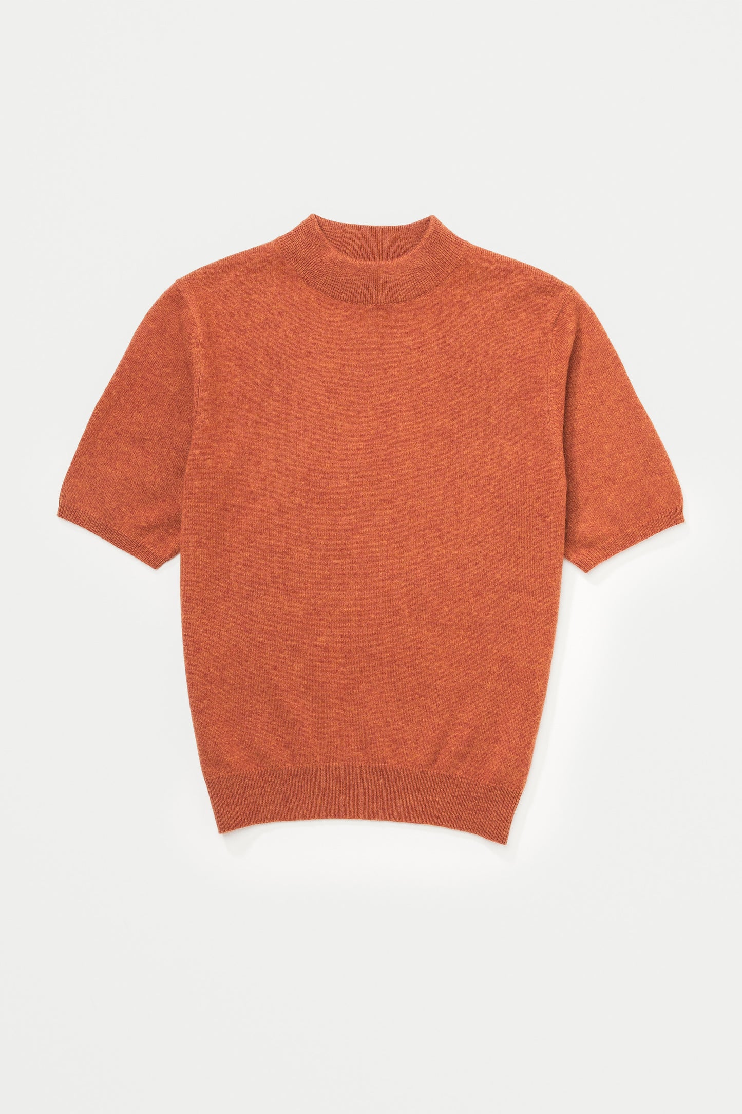 Trinity Cashmere T-Shirt - Warm Ginger