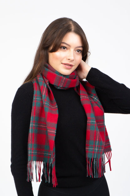 Heritage Tartan Lambswool Scarf - Mcgregor Modern