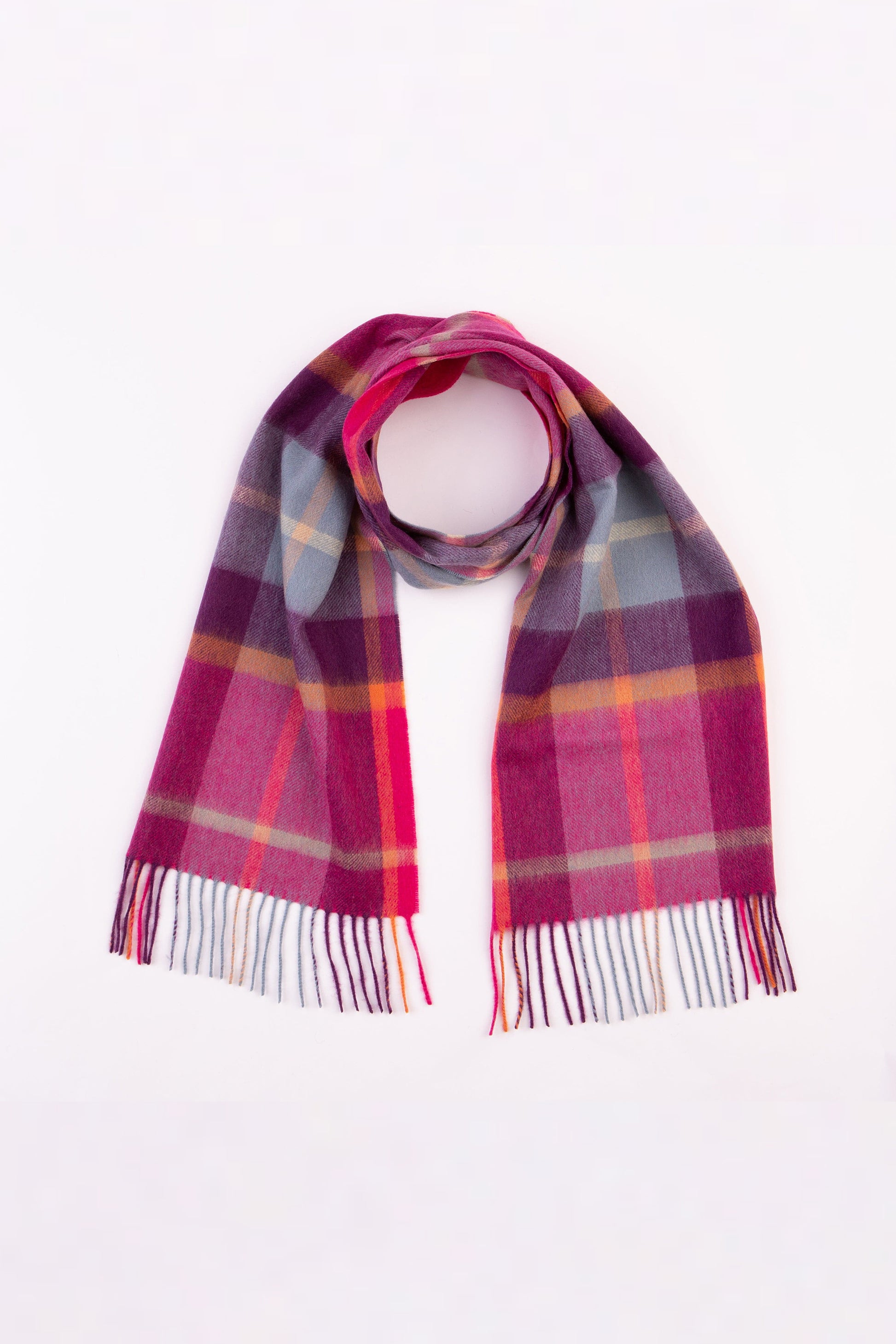 Scotty Thompson Lambswool Scarf - Colourful – Kiltane