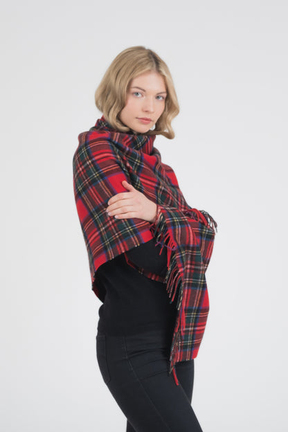 Heritage Tartan Lambswool Stole - Official Royal Stewart