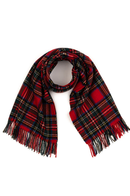 Heritage Tartan Lambswool Stole - Official Royal Stewart