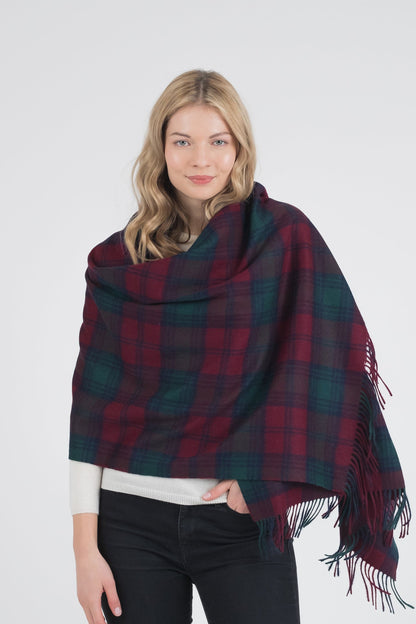 Heritage Tartan Lambswool Stole - Lindsay