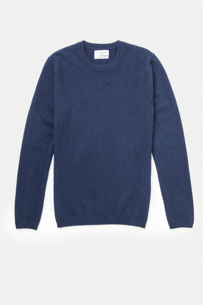 Women's Cashmere Crew Neck Jumper - Cosmos