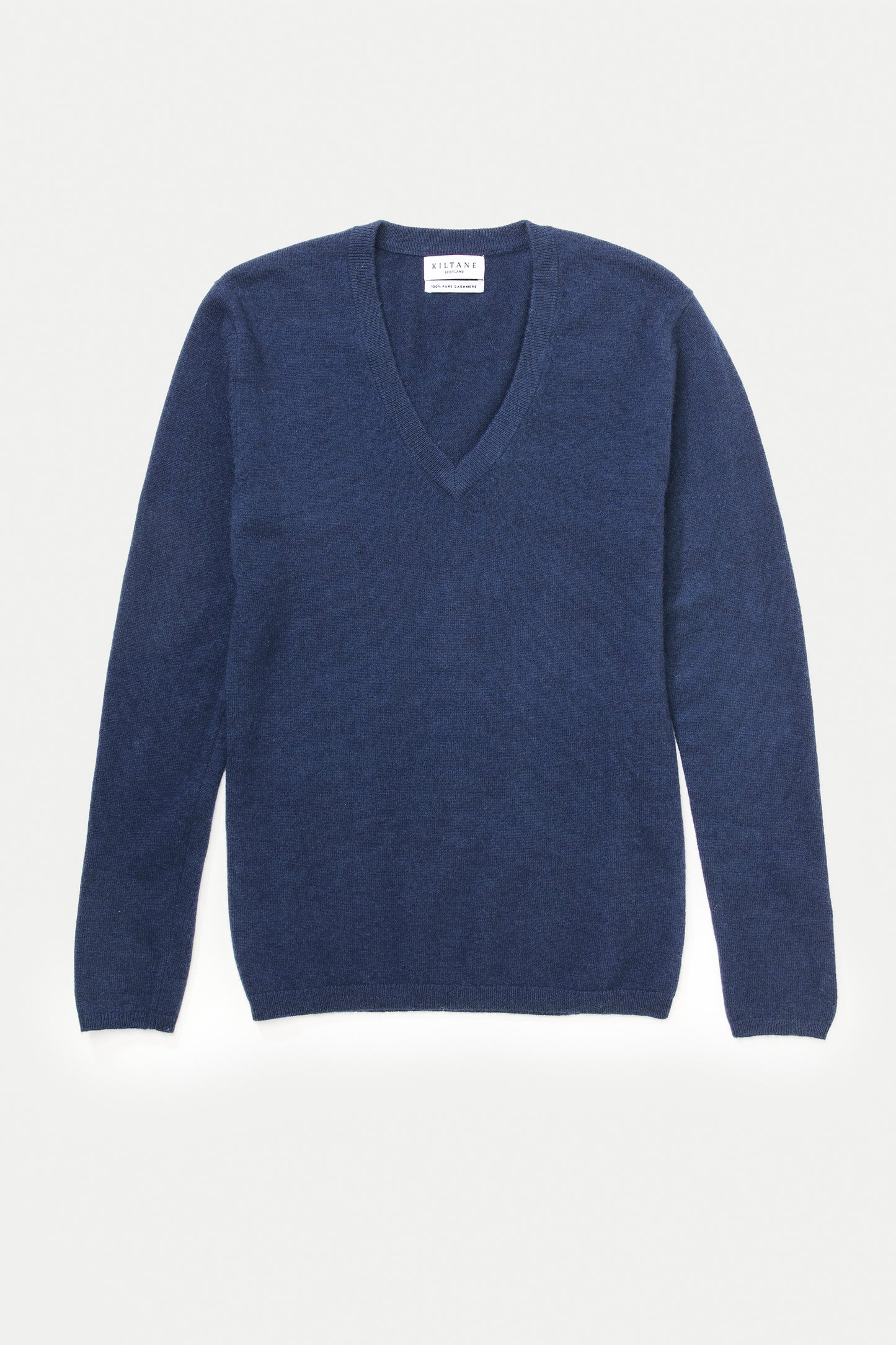 Women's Cashmere V Neck Jumper - Cosmos